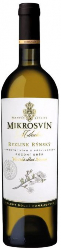 Ryzlink rýnský, Mikrosvín Mikulov (2025)